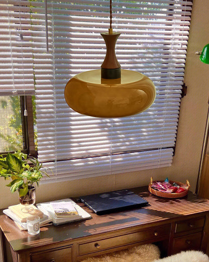 Antique Glass Pendant Light | Vintage Ceiling Lamp for Modern Interiors