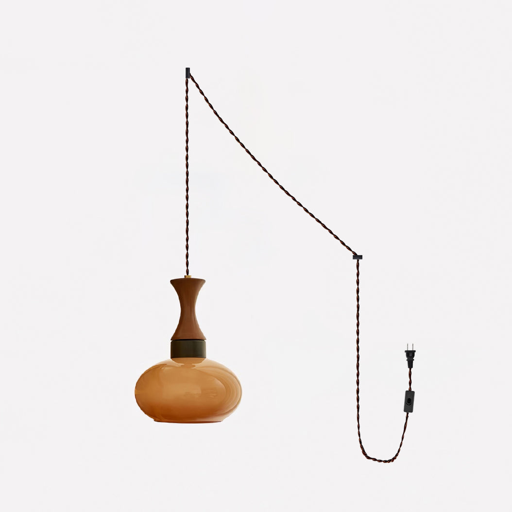 Antique Glass Pendant Light | Vintage Ceiling Lamp for Modern Interiors
