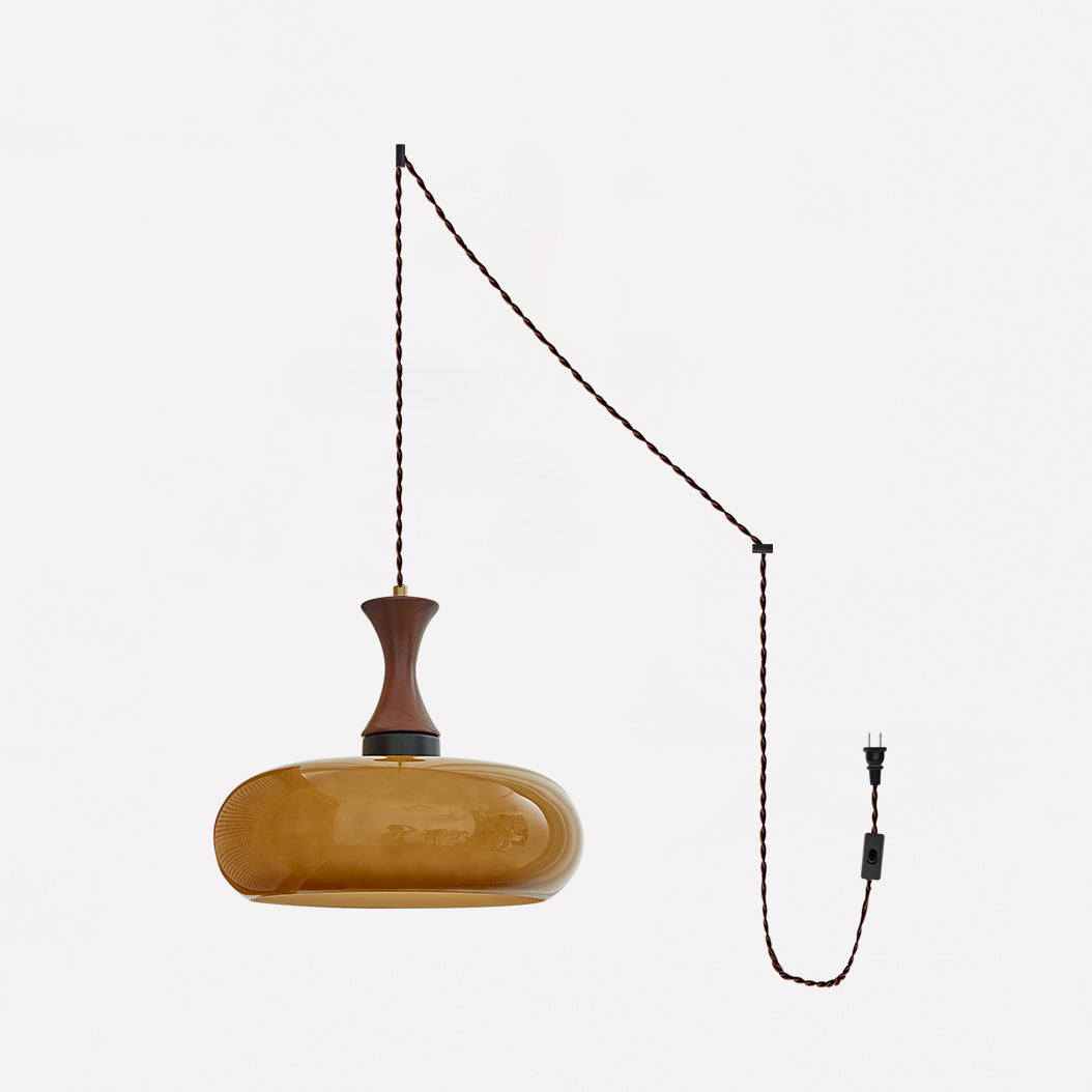 Antique Glass Pendant Light | Vintage Ceiling Lamp for Modern Interiors