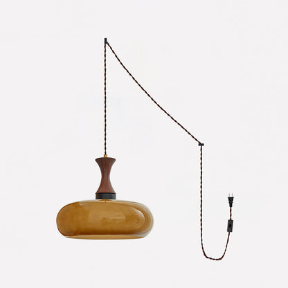 Antique Glass Pendant Light | Vintage Ceiling Lamp for Modern Interiors