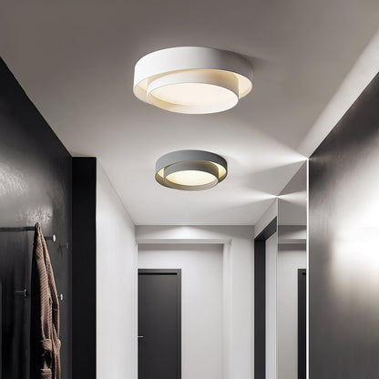 Modern Flush Mount LED Ceiling Light | Minimalist Round Ceiling Lamp