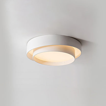 Modern Flush Mount LED Ceiling Light | Minimalist Round Ceiling Lamp