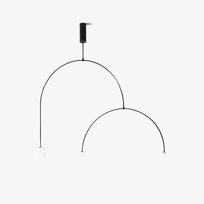 Minimalist Ceiling Lamp Chandelier | Modern LED Light for Living and Dining Room