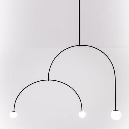 Minimalist Ceiling Lamp Chandelier | Modern LED Light for Living and Dining Room