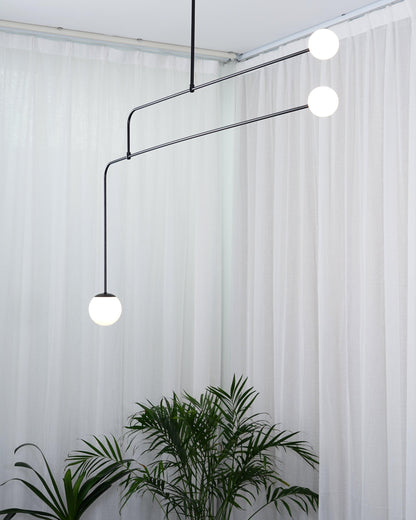 Minimalist Ceiling Lamp Chandelier | Modern LED Light for Living and Dining Room