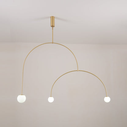 Minimalist Ceiling Lamp Chandelier | Modern LED Light for Living and Dining Room