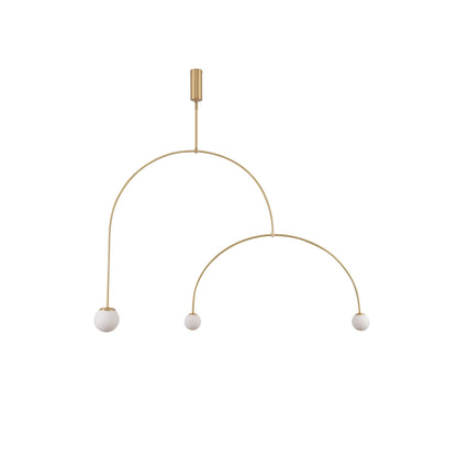 Minimalist Ceiling Lamp Chandelier | Modern LED Light for Living and Dining Room
