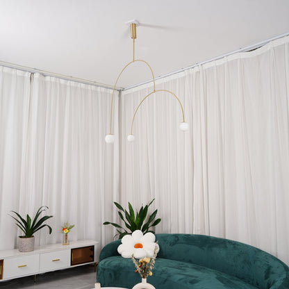Minimalist Ceiling Lamp Chandelier | Modern LED Light for Living and Dining Room