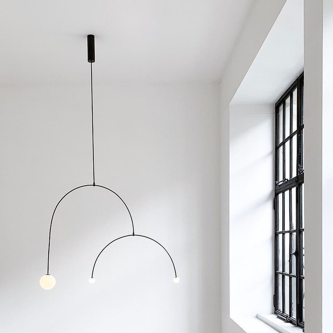 Minimalist Ceiling Lamp Chandelier | Modern LED Light for Living and Dining Room