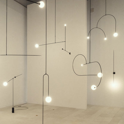 Minimalist Ceiling Lamp Chandelier | Modern LED Light for Living and Dining Room