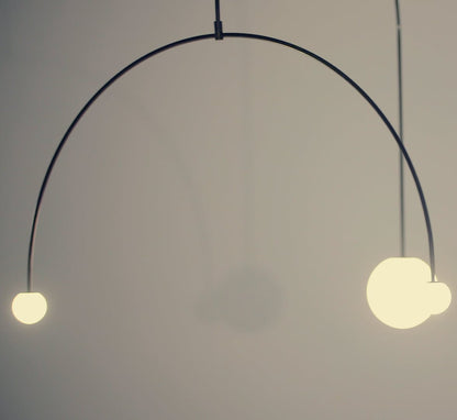 Minimalist Ceiling Lamp Chandelier | Modern LED Light for Living and Dining Room