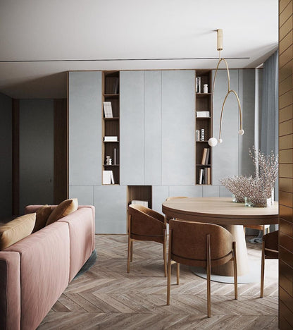 Minimalist Ceiling Lamp Chandelier | Modern LED Light for Living and Dining Room