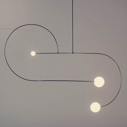 Minimalist Ceiling Lamp Chandelier | Modern LED Light for Living and Dining Room