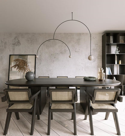Minimalist Ceiling Lamp Chandelier | Modern LED Light for Living and Dining Room
