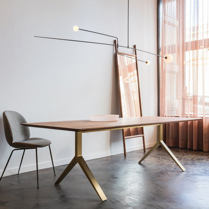 Minimalist Ceiling Lamp Chandelier | Modern LED Light for Living and Dining Room