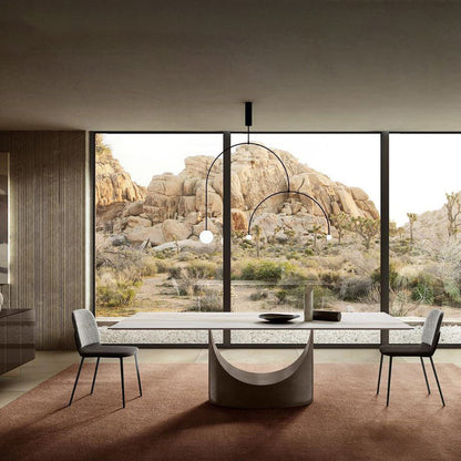 Minimalist Ceiling Lamp Chandelier | Modern LED Light for Living and Dining Room