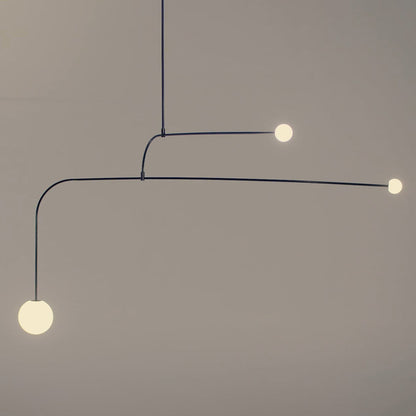 Minimalist Ceiling Lamp Chandelier | Modern LED Light for Living and Dining Room