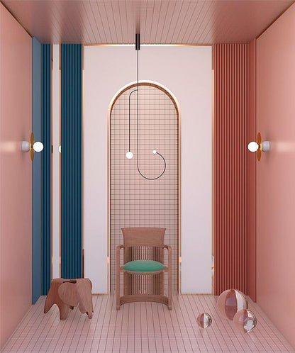Minimalist Ceiling Lamp Chandelier | Modern LED Light for Living and Dining Room