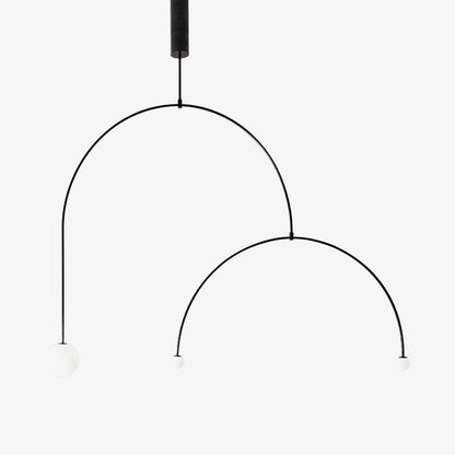 Minimalist Ceiling Lamp Chandelier | Modern LED Light for Living and Dining Room