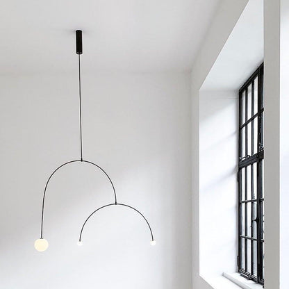 Minimalist Ceiling Lamp Chandelier | Modern LED Light for Living and Dining Room