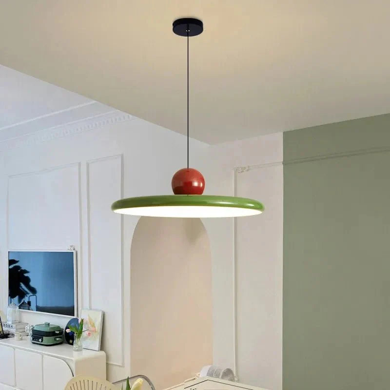Modern LED Ceiling Lamp | Flying Saucer Pendant Light for Living or Bedroom