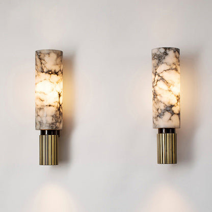 Stone Wall Light Copper Stone | Modern LED Sconce