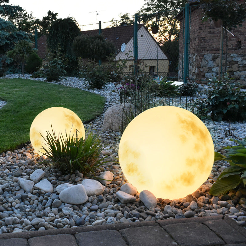 Solar Garden Lamp Moon | Outdoor LED Light