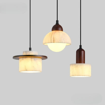Marble Pendant Light | Modern Ceiling Lamp for Dining Room and Kitchen