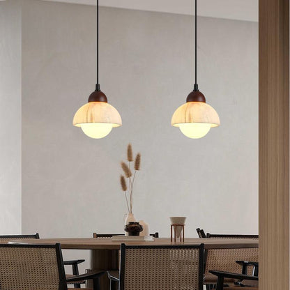 Marble Pendant Light | Modern Ceiling Lamp for Dining Room and Kitchen