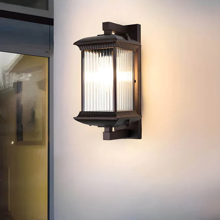 Outdoor Wall Light | LED Lantern Style | Weatherproof Exterior Lighting