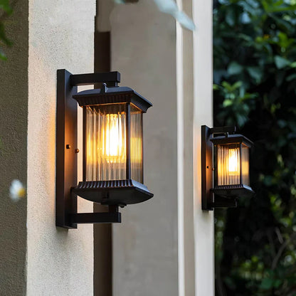 Outdoor Wall Light | LED Lantern Style | Weatherproof Exterior Lighting