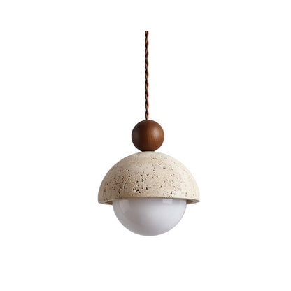Modern Pendant Ceiling Light with Globe Shade | Stylish Bedroom Hanging Lamp
