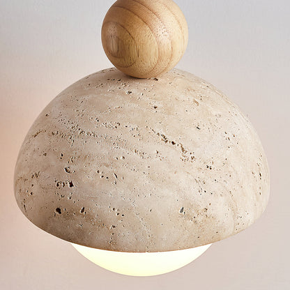 Modern Pendant Ceiling Light with Globe Shade | Stylish Bedroom Hanging Lamp
