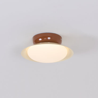 Modern Dome Ceiling Light | Minimalist LED Ceiling Lamp for Living Room