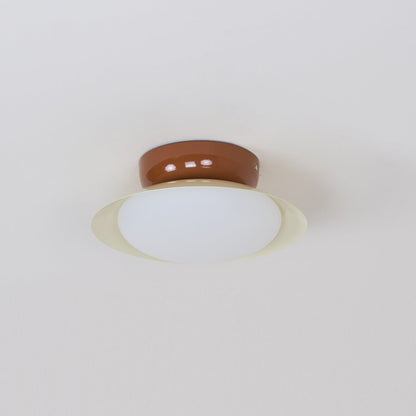 Modern Dome Ceiling Light | Minimalist LED Ceiling Lamp for Living Room