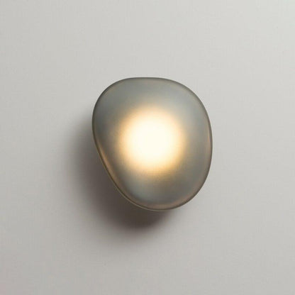 Pebble Glass Wall Lamp | Modern Bedroom and Living Room Sconce