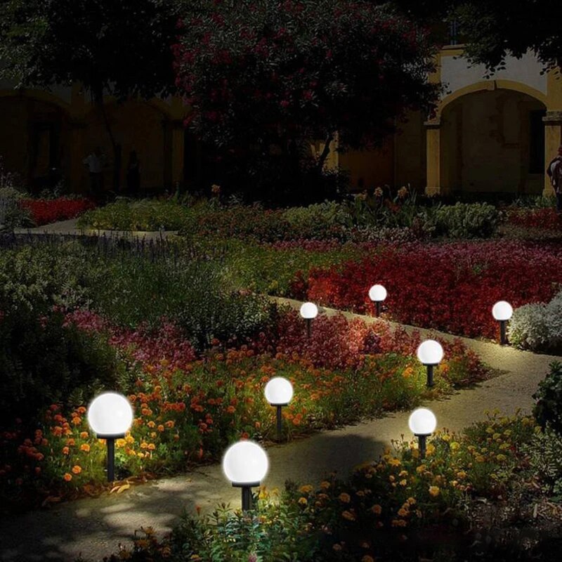 Lampes solaires de jardin