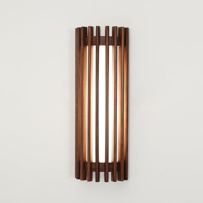 Modern Wooden Wall Lamp for Bedroom and Living Room | Indoor LED Sconce