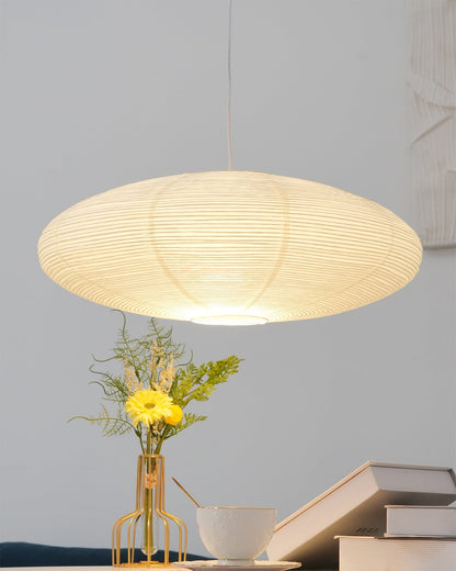 Japanese Paper Pendant Ceiling Lamp | Modern Hanging Light for Bedroom and Living