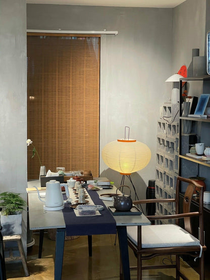 Modern Japanese Style Floor Lamp | Standing Light for Living Room and Bedroom