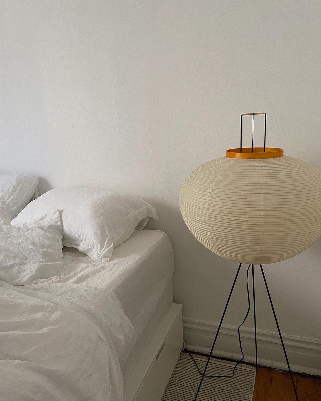Modern Japanese Style Floor Lamp | Standing Light for Living Room and Bedroom