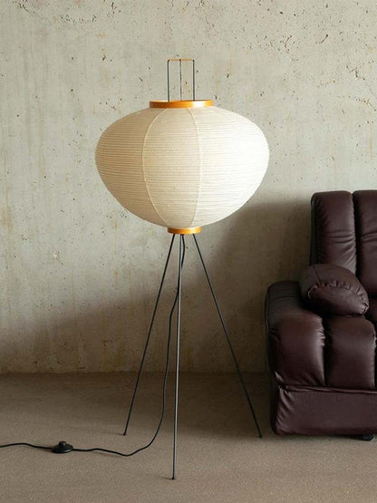 Modern Japanese Style Floor Lamp | Standing Light for Living Room and Bedroom