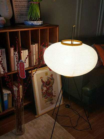 Modern Japanese Style Floor Lamp | Standing Light for Living Room and Bedroom