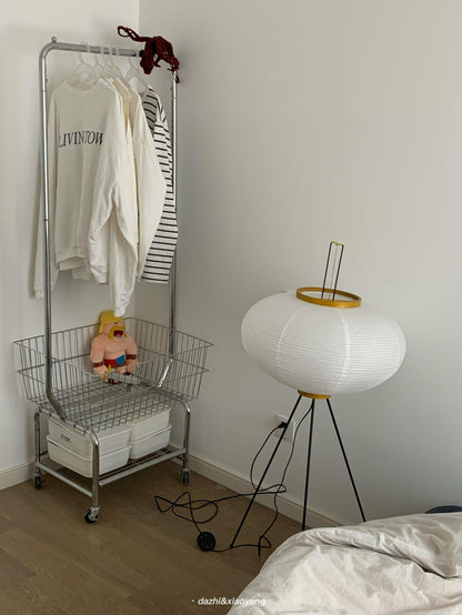 Modern Japanese Style Floor Lamp | Standing Light for Living Room and Bedroom