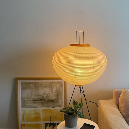 Modern Japanese Style Floor Lamp | Standing Light for Living Room and Bedroom