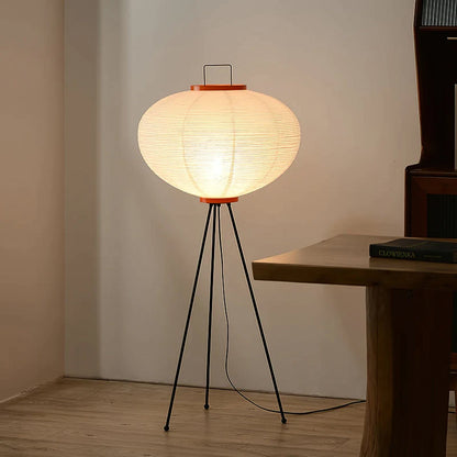 Modern Japanese Style Floor Lamp | Standing Light for Living Room and Bedroom