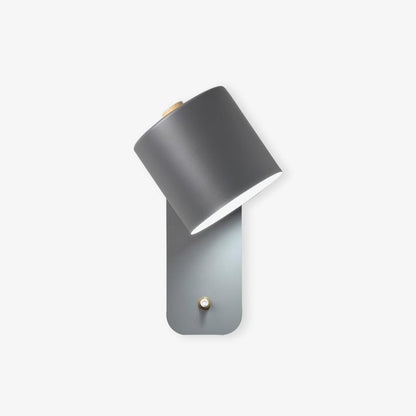 Modern Rotatable Wall Lamp | Adjustable Cylinder Light for Bedroom and Living Room