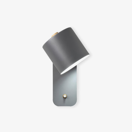 Modern Rotatable Wall Lamp | Adjustable Cylinder Light for Bedroom and Living Room