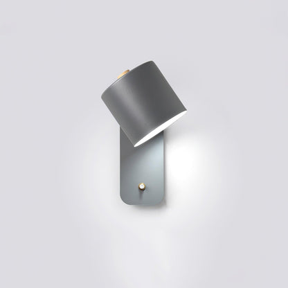 Modern Rotatable Wall Lamp | Adjustable Cylinder Light for Bedroom and Living Room