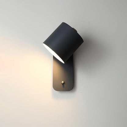 Modern Rotatable Wall Lamp | Adjustable Cylinder Light for Bedroom and Living Room